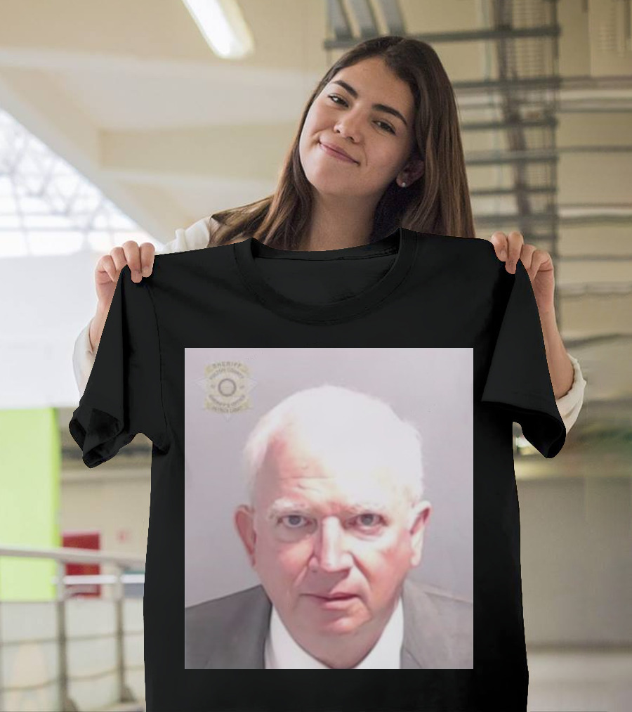 Scott Macfarlane John Eastman Shot Fulton County Sheriff's Office Badge T-Shirt