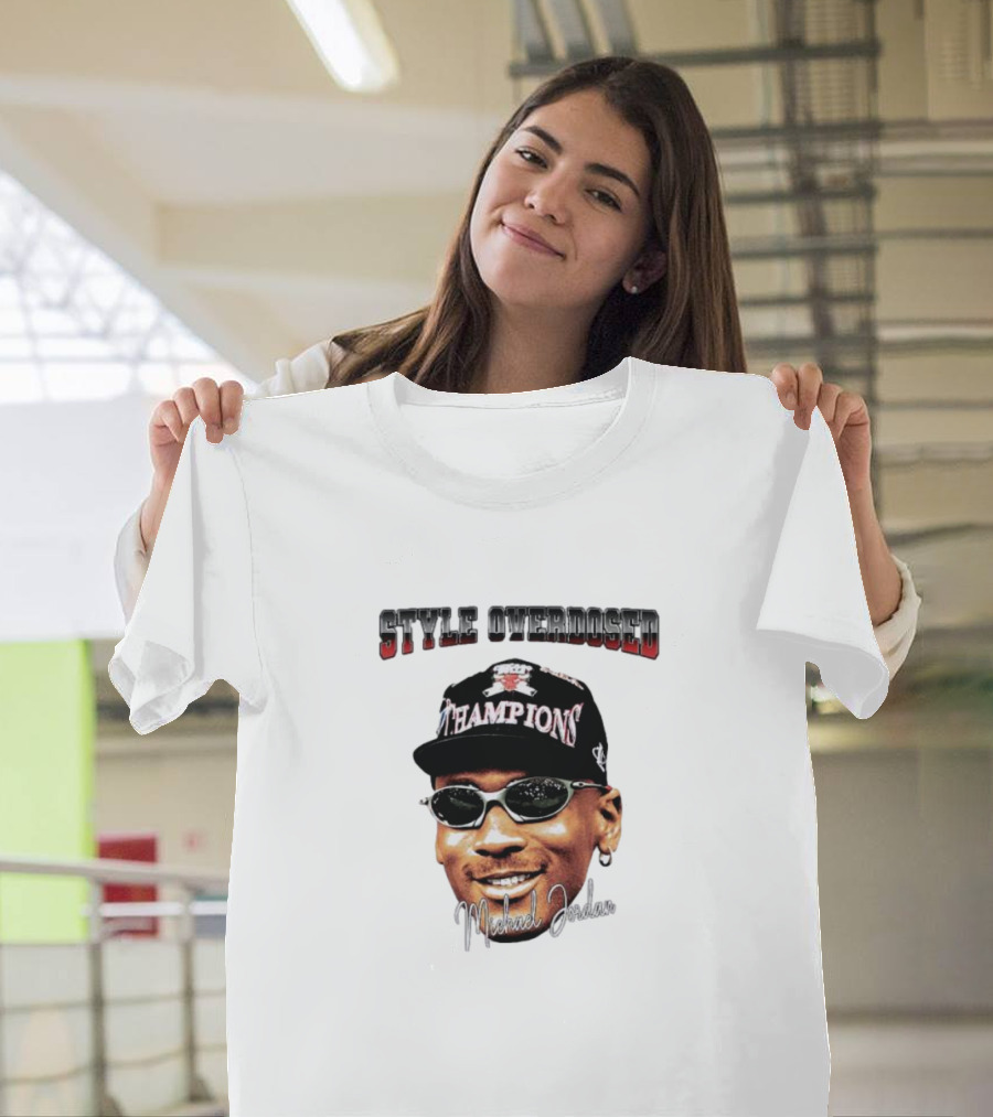 STYLE OVERDOSED MICHAEL JORDAN CHAMPIONS T-Shirt