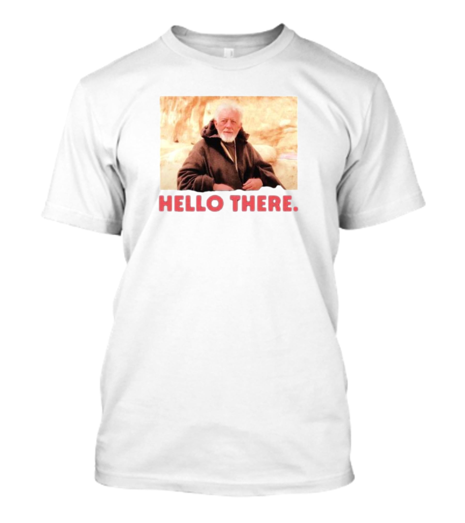 Alec Guinness Obi-Wan Kenobi Hello There Iconic Star Wars T-Shirt