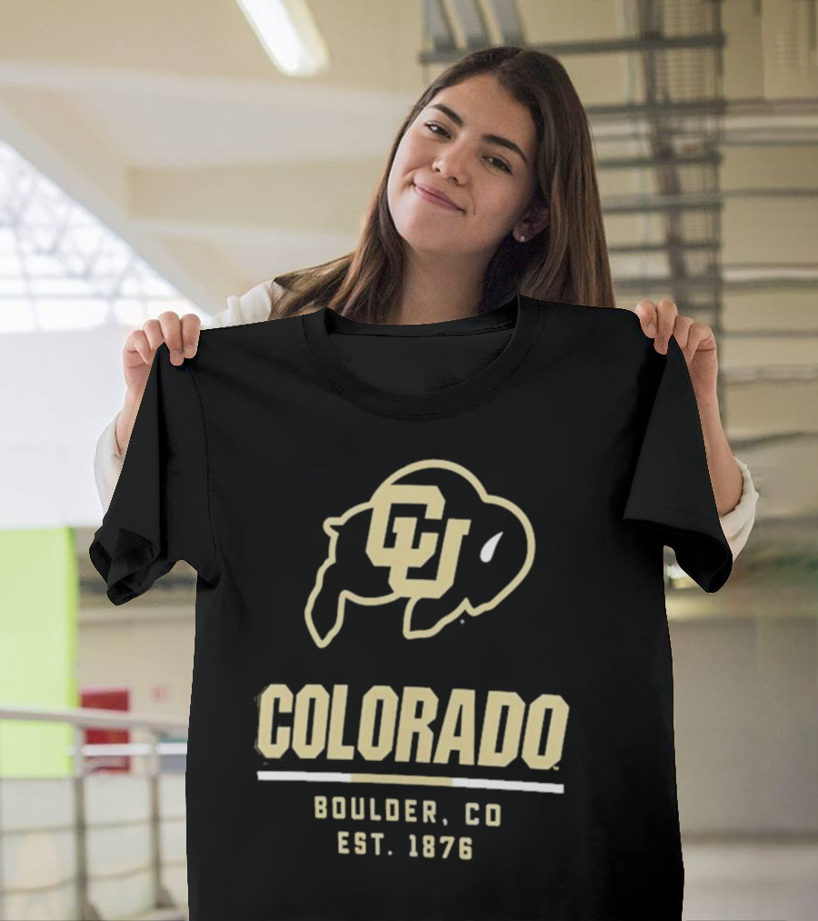 Colorado Boulder CO Est 1876 CU Buffaloes T-Shirt