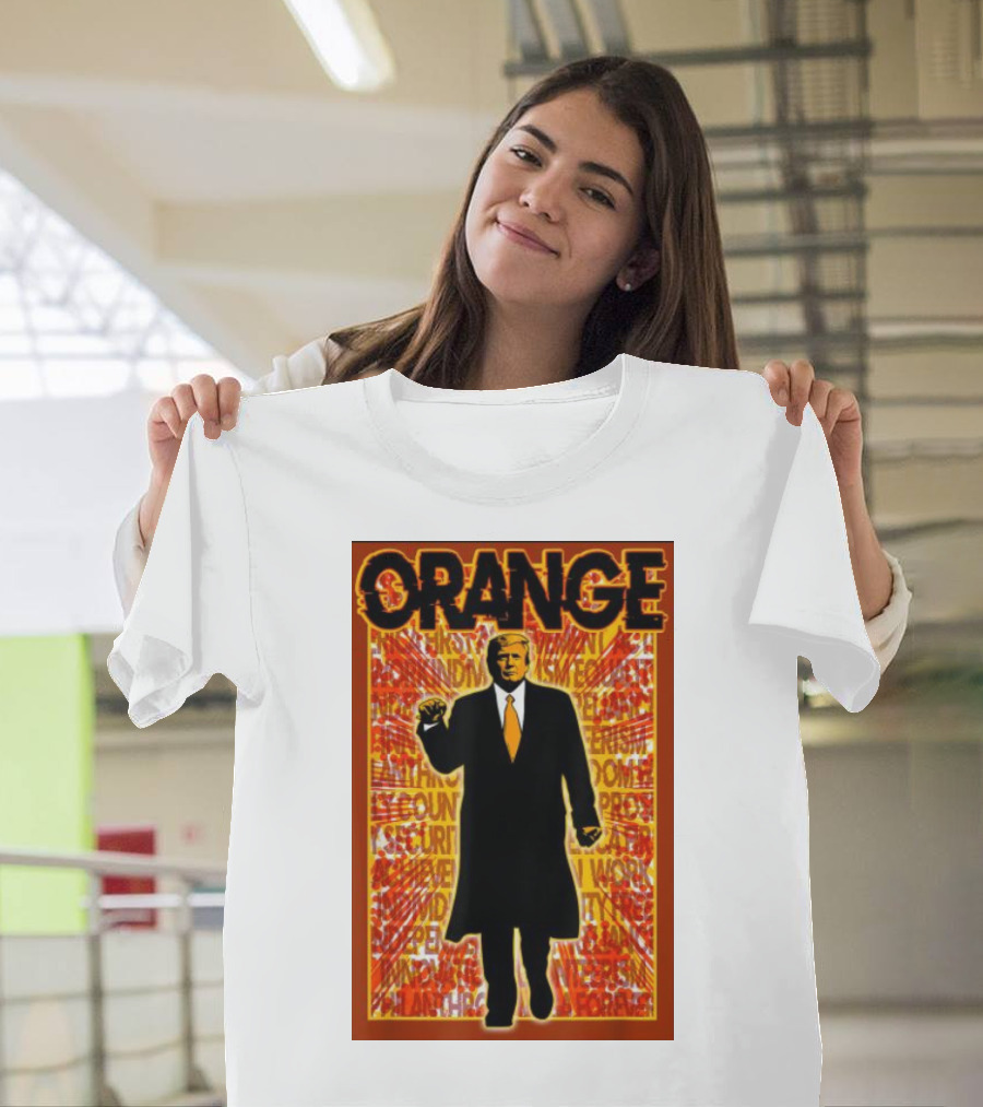Orange President Donald Trump 2024 Iconic T-Shirt