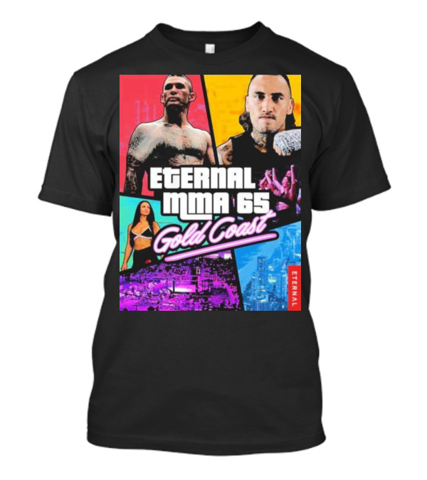 Eternal MMA 65 Gold Coast Kuhne Vs Dimps T-Shirt