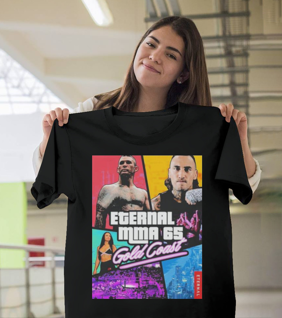 Eternal MMA 65 Gold Coast Kuhne vs Dimps T-Shirt