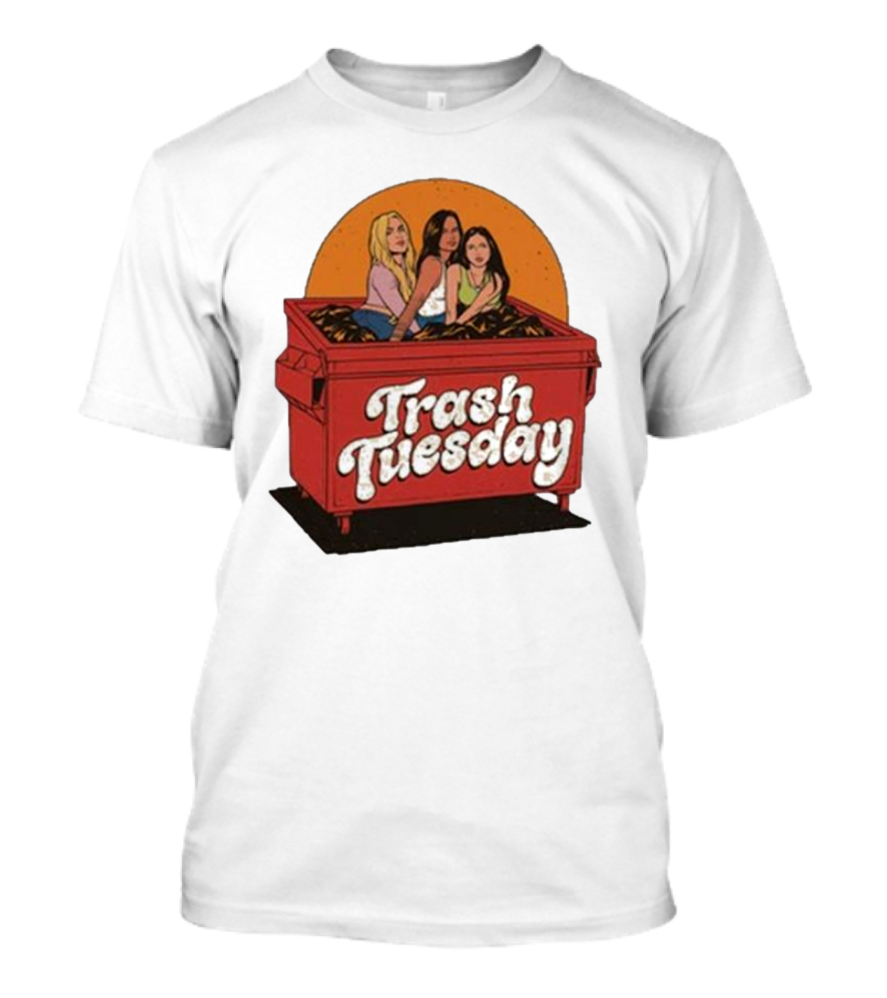 Trash Tuesday Dumpster Trio T-Shirt