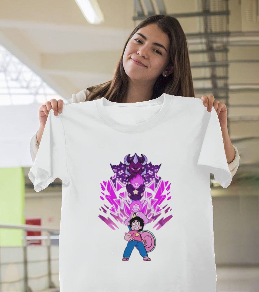 Jakeneutron Steven Universe Dark Fusion Transformation T-Shirt