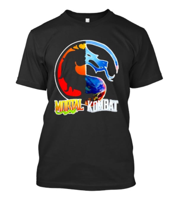 Mortal Kombat Dual-Color Dragon T-Shirt