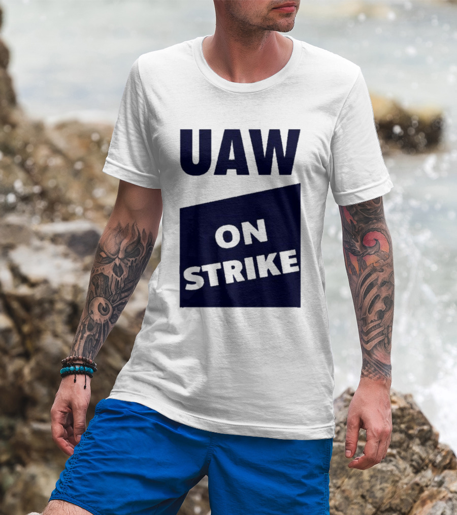 Sara Nelson Uaw On Strike Solidarity Message T-Shirt