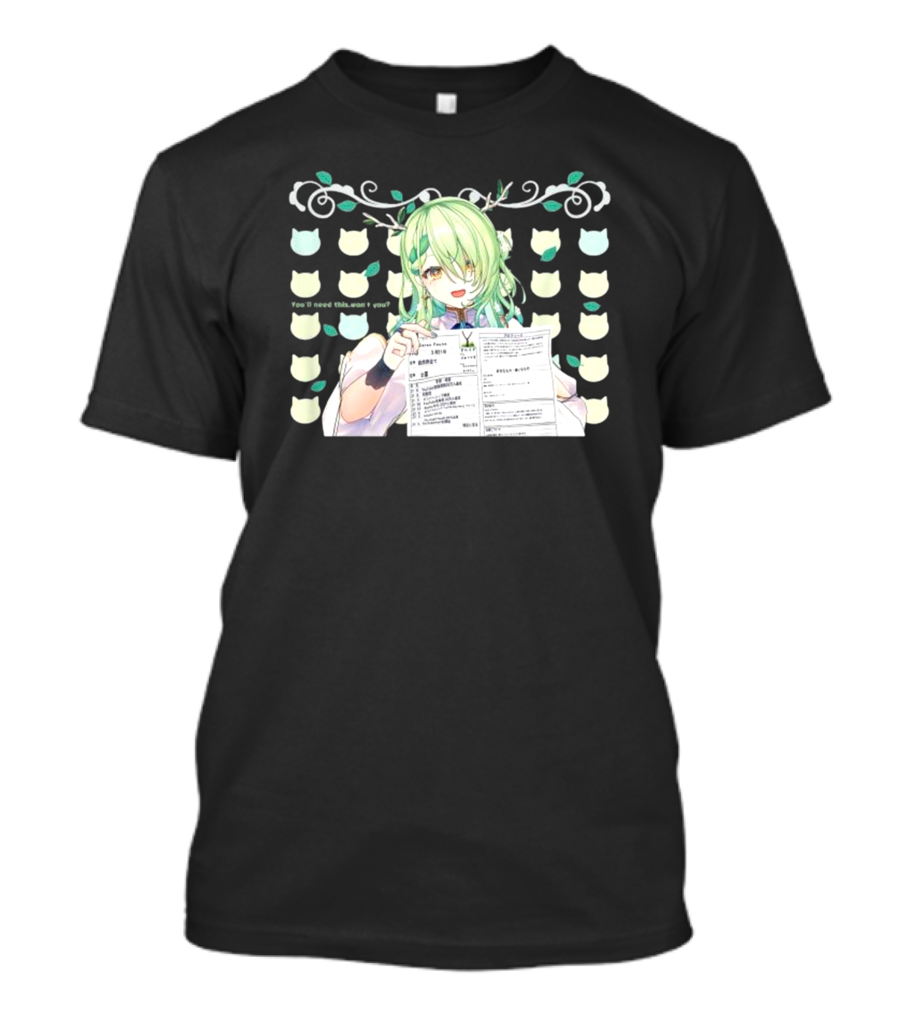 Ceres Fauna Holo No Graffiti You’ll Need This Won’t You T-Shirt