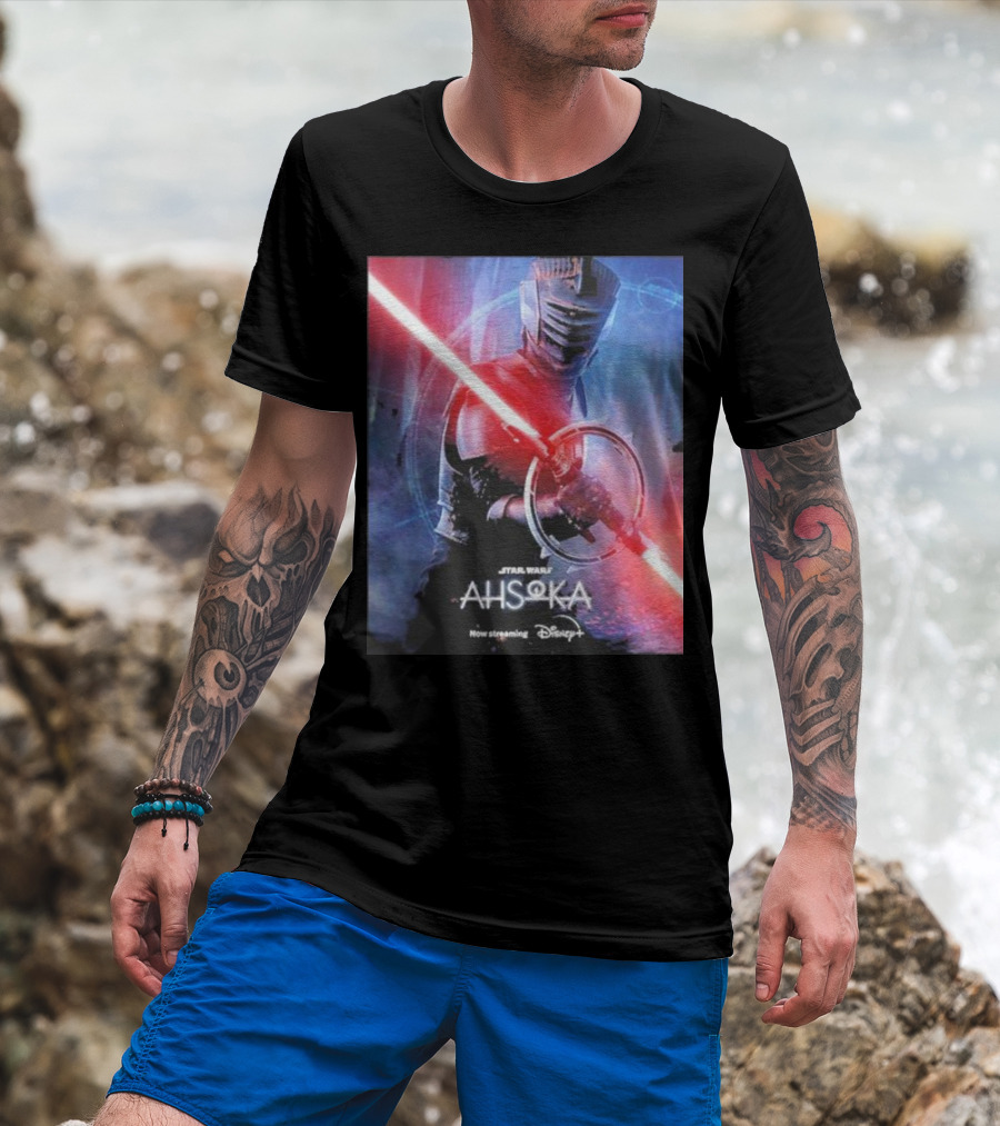 Star Wars Ahsoka Marrok Character Now Streaming Disney Plus T-Shirt