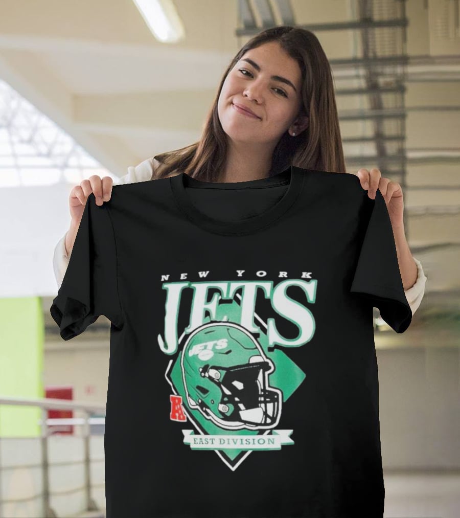 New York Jets East Division Helmet T-Shirt