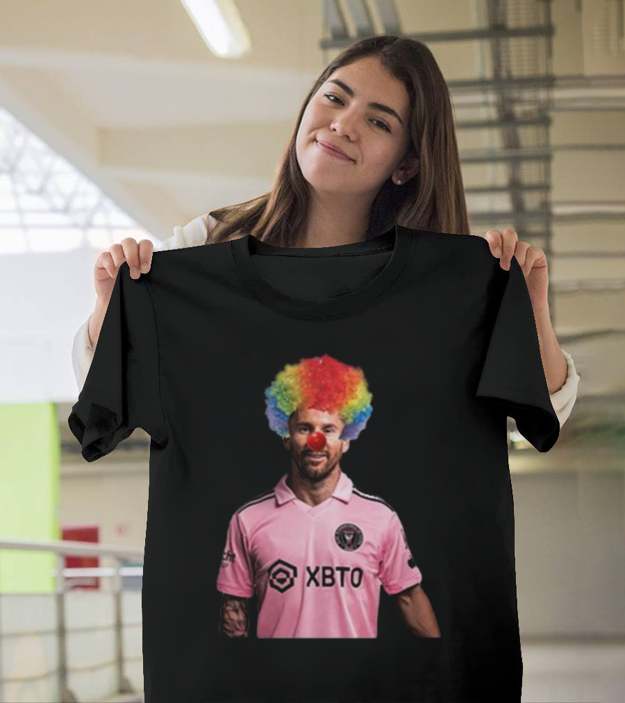 Orlando City Messi Clown XTBO Inter Miami Soccer Humor T-Shirt