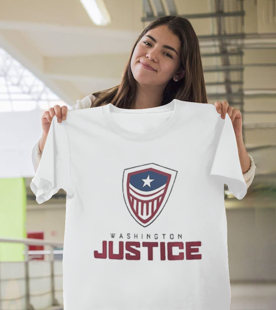 Washington Justice Team Logo Emblem T-Shirt