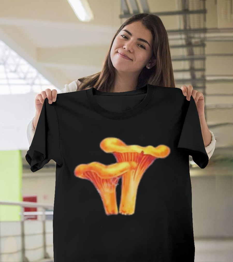 Chanterelle Mushroom New T-Shirt