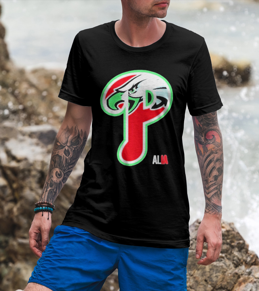 Nick Sirianni Philly Eagle Italia P ALIA T-Shirt