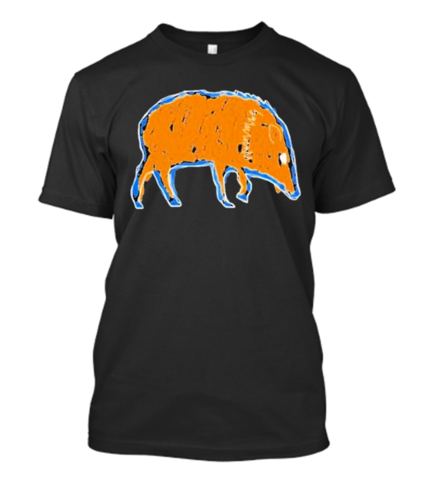 For All The Hogs Orange Boar T-Shirt
