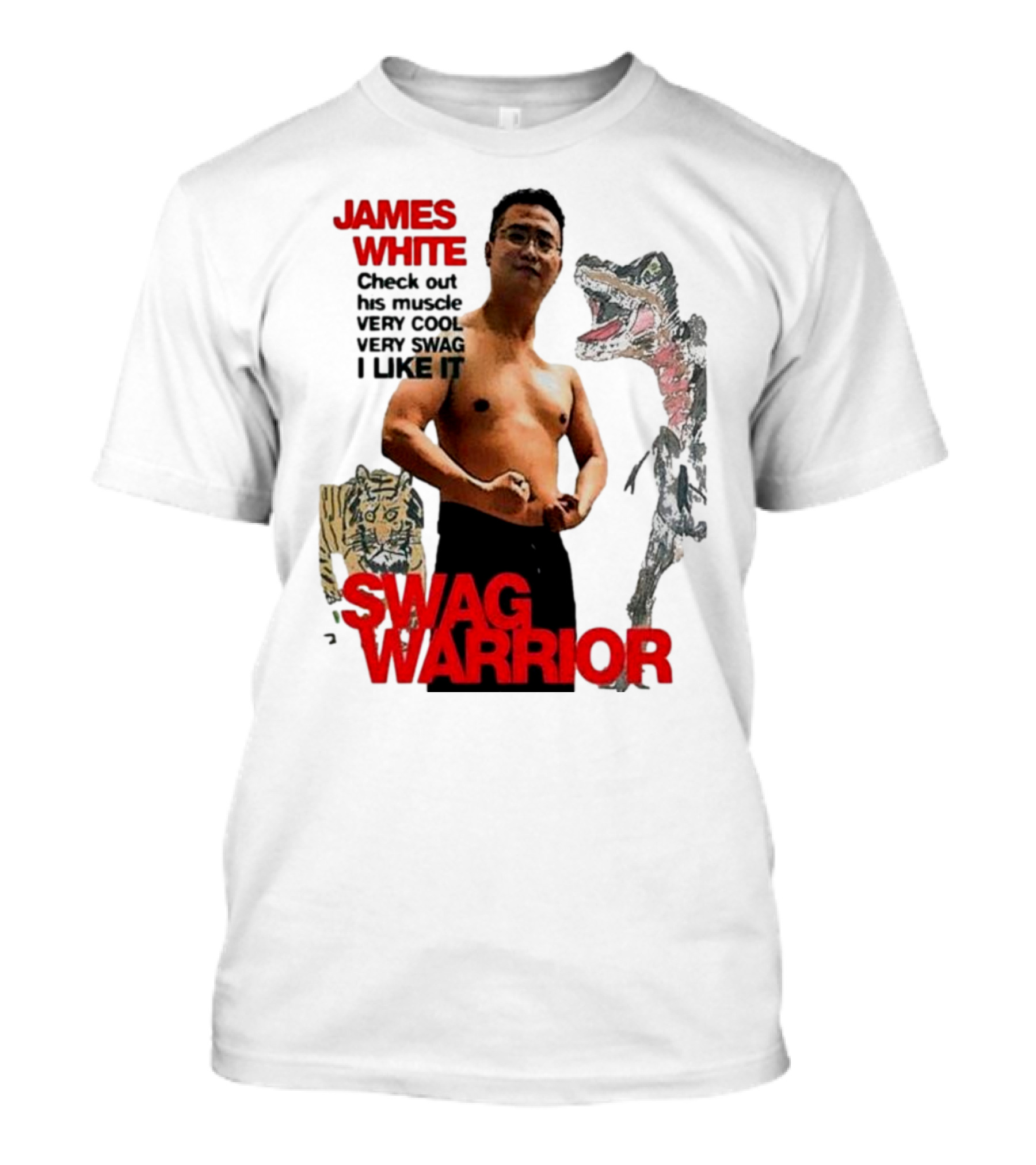 James White Swag Warrior Very Cool Very Swag I Like It T-Shirt