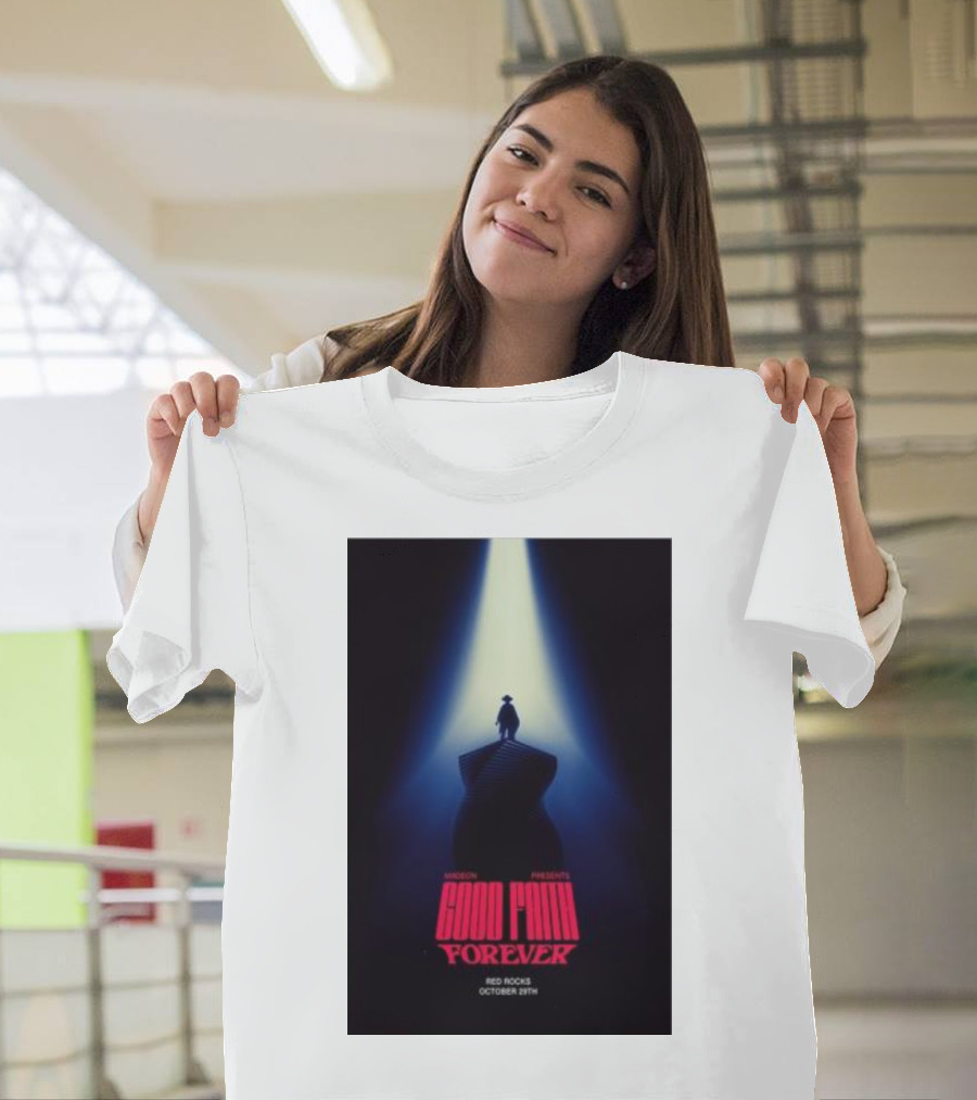 Madeon Presents Good Faith Forever Red Rocks October 29th T-Shirt