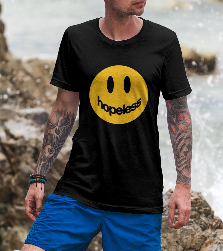 Hopeless Yellow Smiley Face T-Shirt