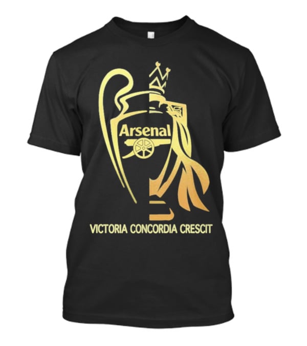 Arsenal Victoria Concordia Crescit Trophy T-Shirt