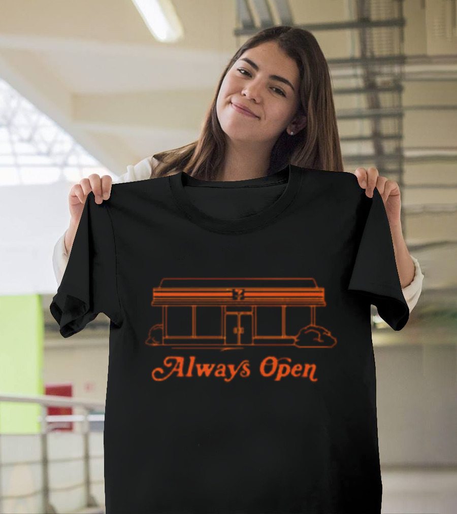 Seven Eleven Always Open Storefront T-Shirt