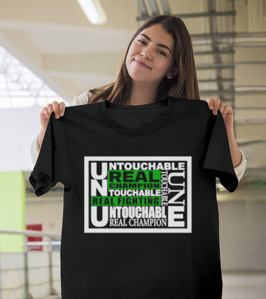 Pro-wrestling Noah Untouchable Real Champion Real Fighting T-Shirt