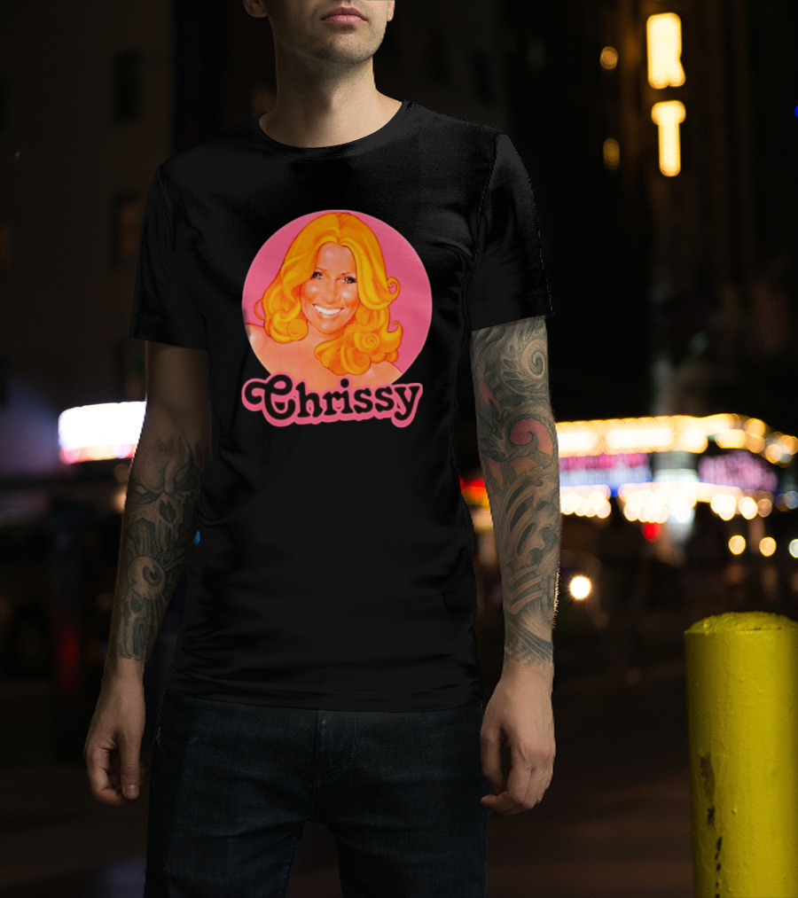 Chrissy RIP Suzanne Somers Barbie Movie T-Shirt