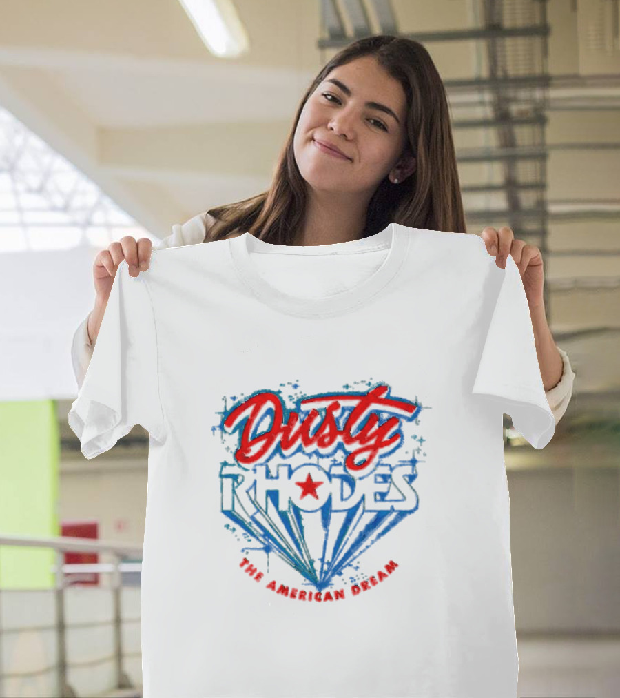 Dusty Rhodes The American Dream Star Emblem T-Shirt