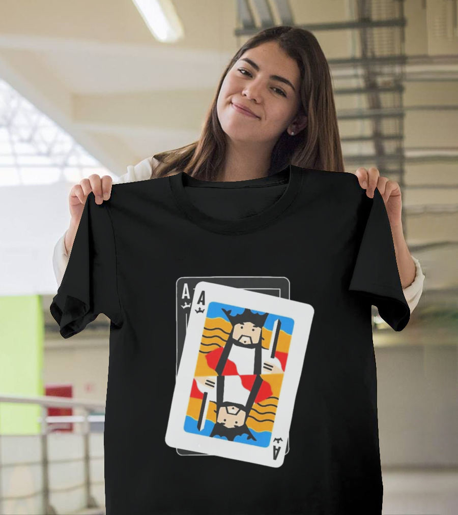 Steve Aoki DraftKings Playing Card Kings with Ace T-Shirt