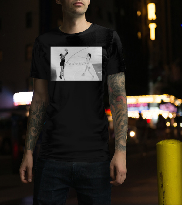 A’ja Wilson FMVP > MVP Basketball T-Shirt