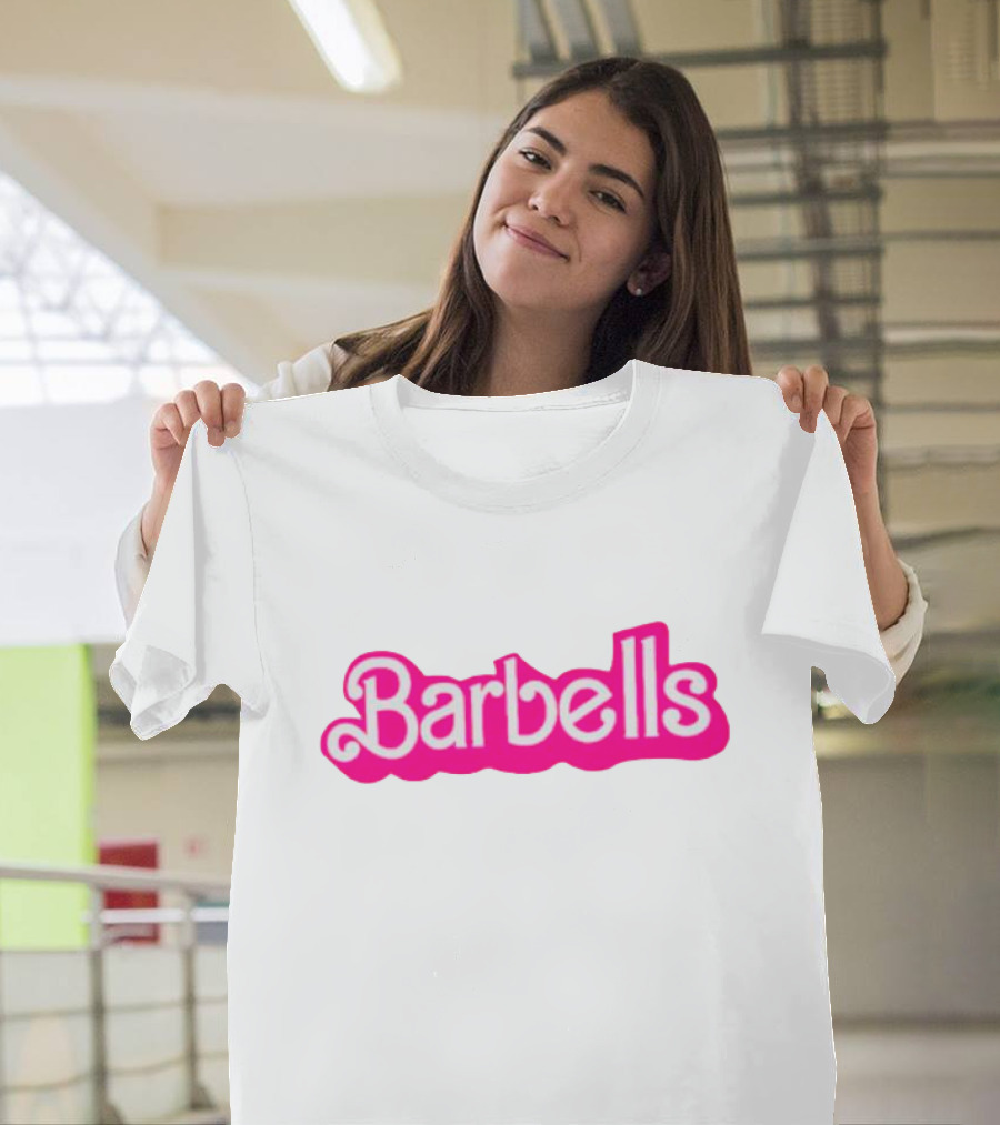 Barbells Barbie Vintage Gym Fitness T-Shirt