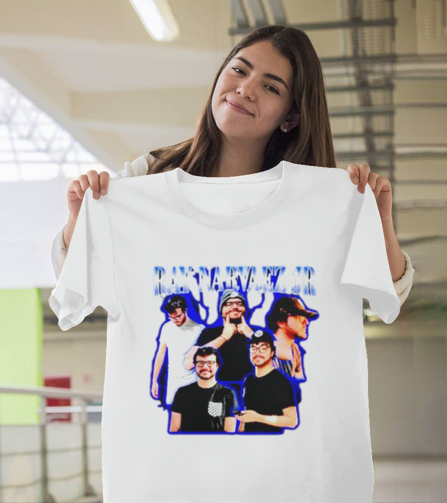 Ray Narvaez Jr Collage of Five Poses T-Shirt