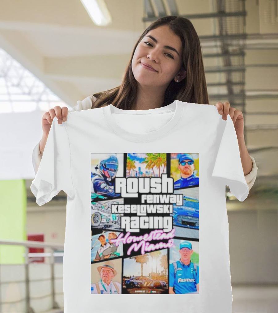 Roush Fenway Keselowski Racing Homestead Miami Fastenal T-Shirt