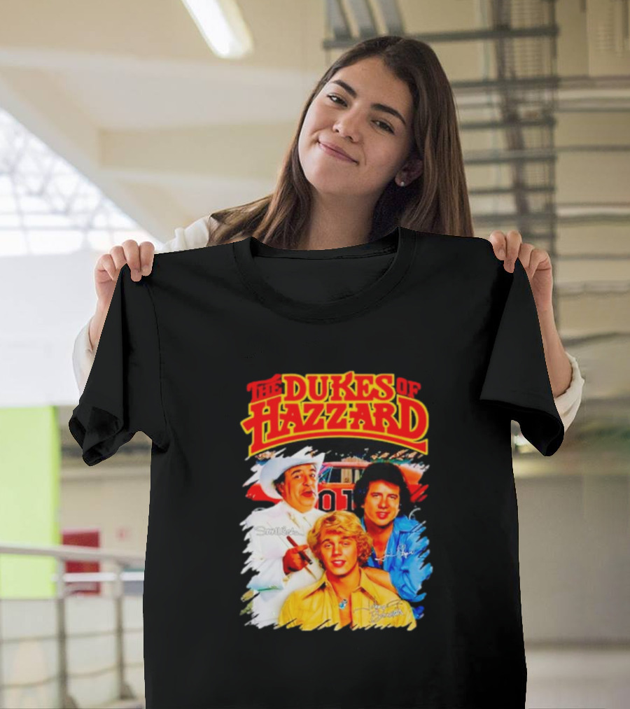 The Dukes Of Hazzard 01 Cast Signature T-Shirt