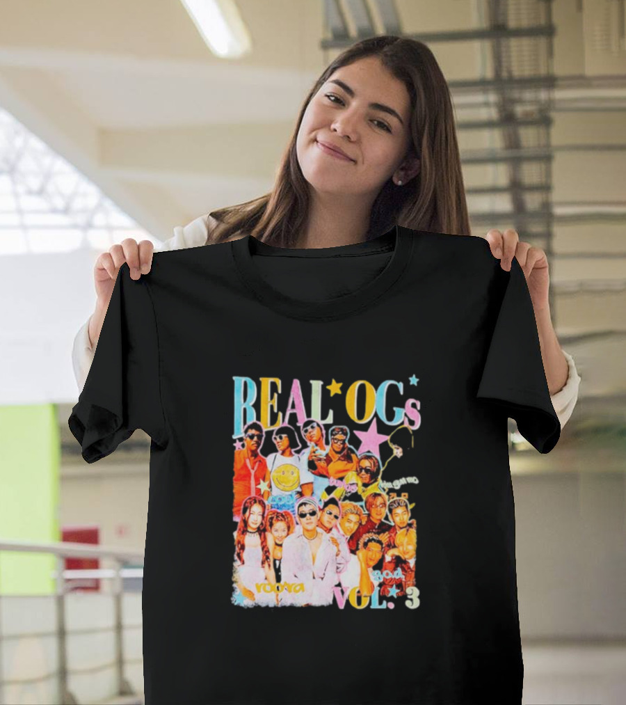 REAL OGs Vol. 3 Vintage Throwback Iconic Characters and Stars T-Shirt