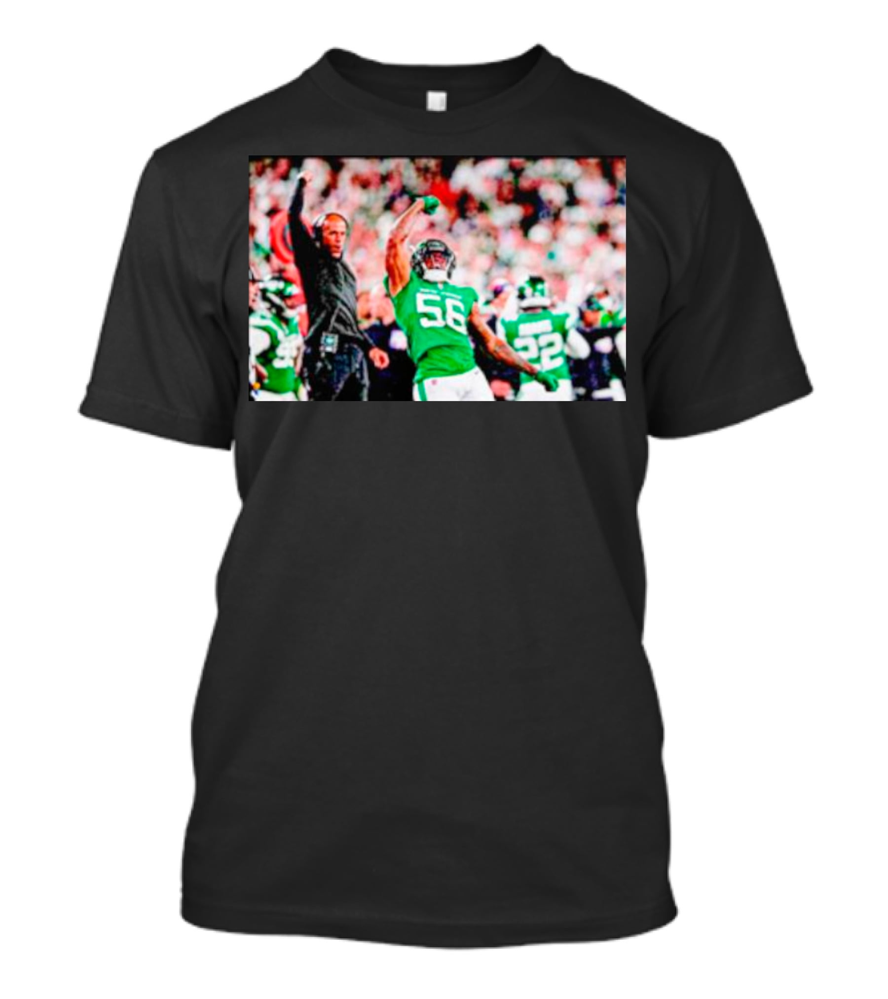 Quincy Williams And Rob Saleh New York Jets Victory T-Shirt