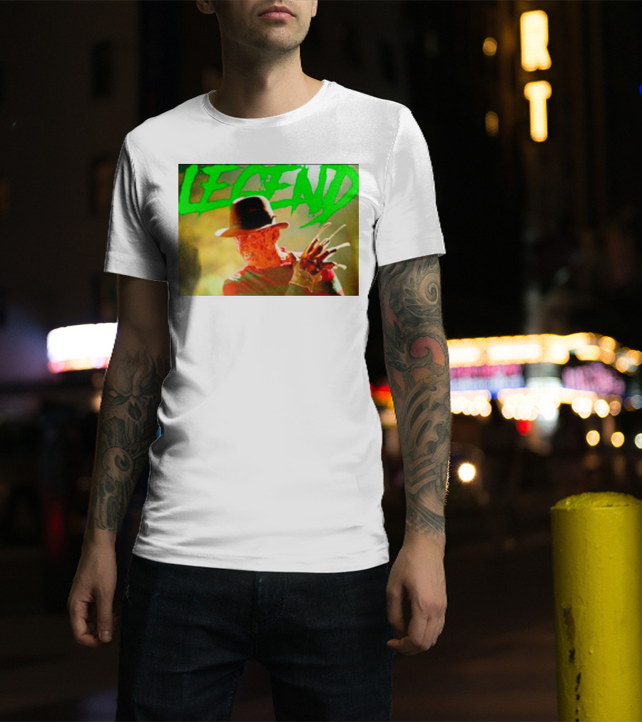 Freddy Krueger Legend Spooky Legends T-Shirt