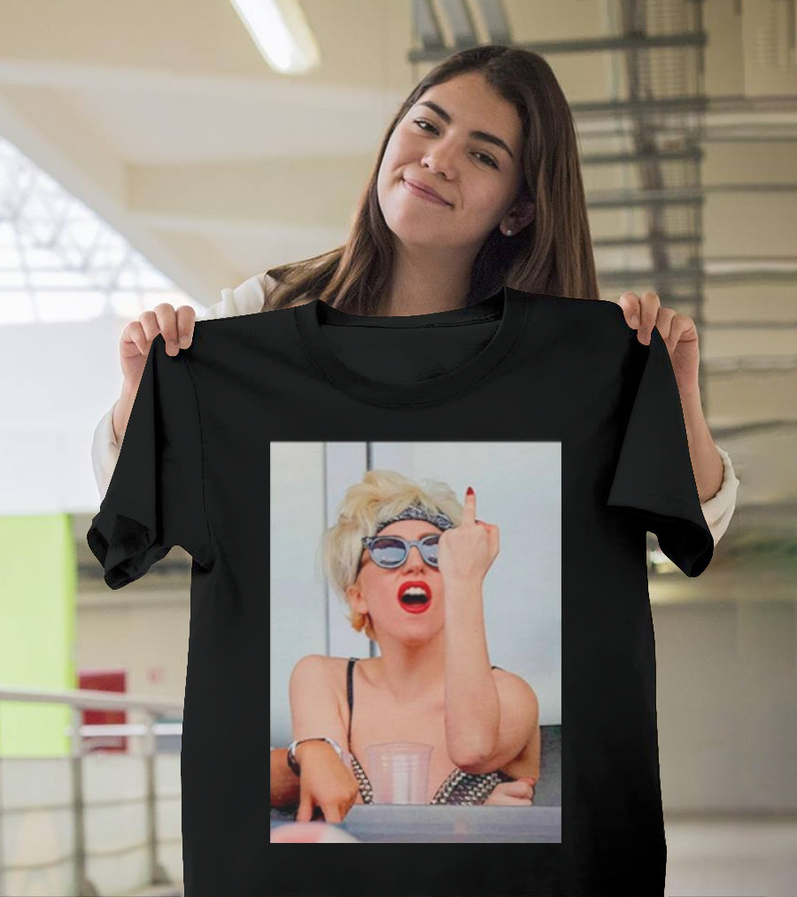 Lady Gaga Celebratory Gesture Iconic Pose T-Shirt