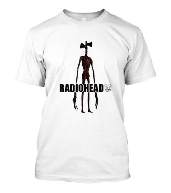 RADIOHEAD Alien Creature Illustration Band T-Shirt
