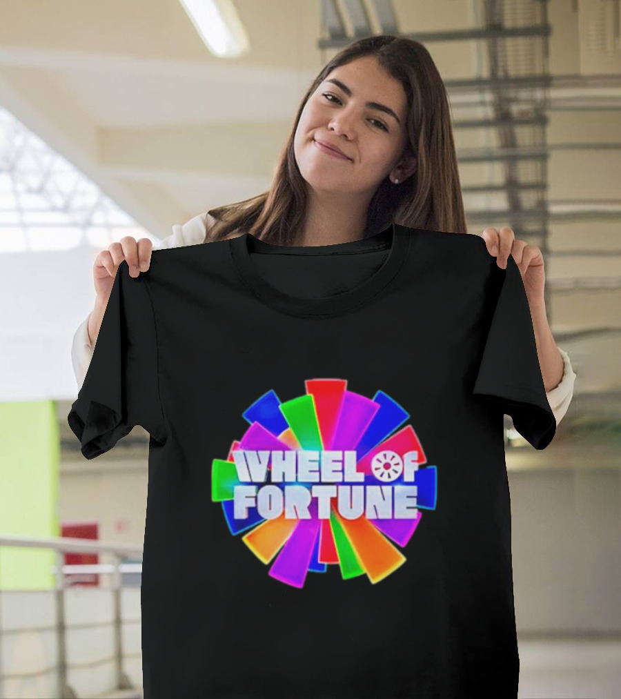 Wheel Of Fortune Colorful Iconic T-Shirt