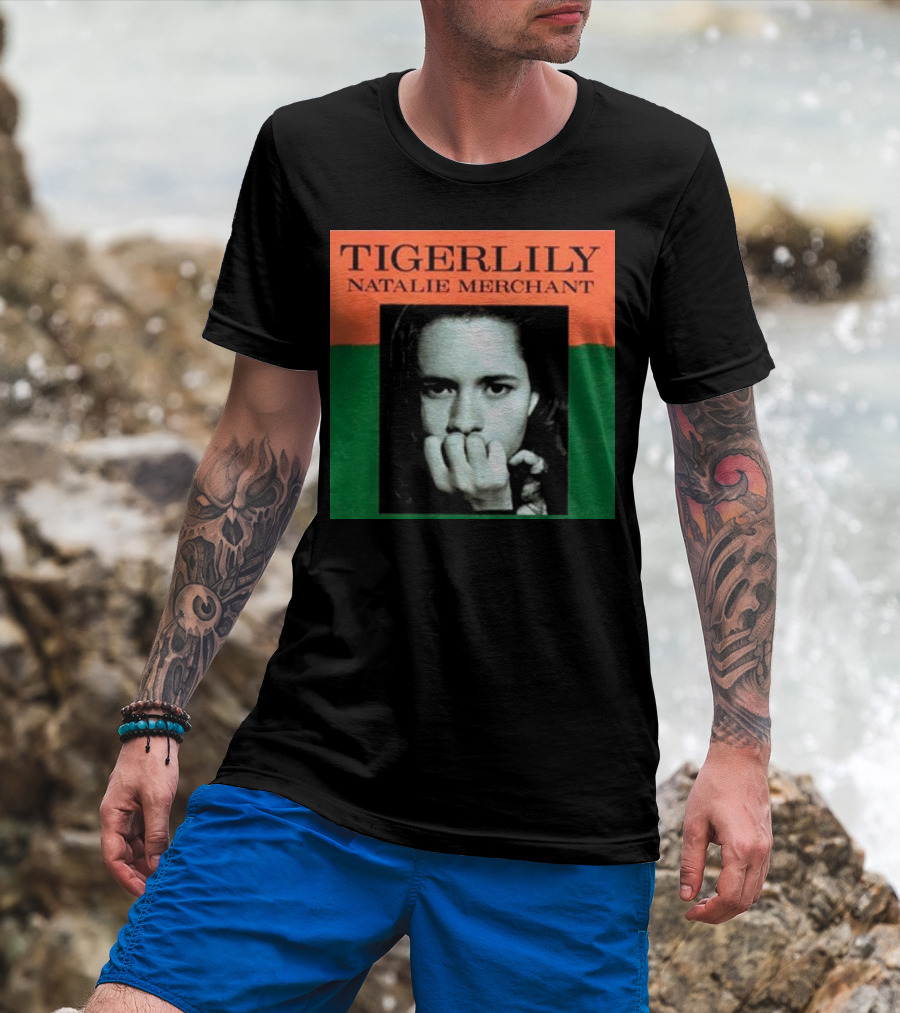 Natalie Merchant Tigerlily Album Cover T-Shirt