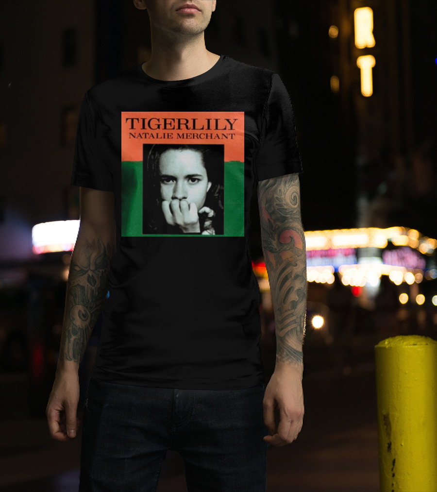 Natalie Merchant Tigerlily Album Cover T-Shirt