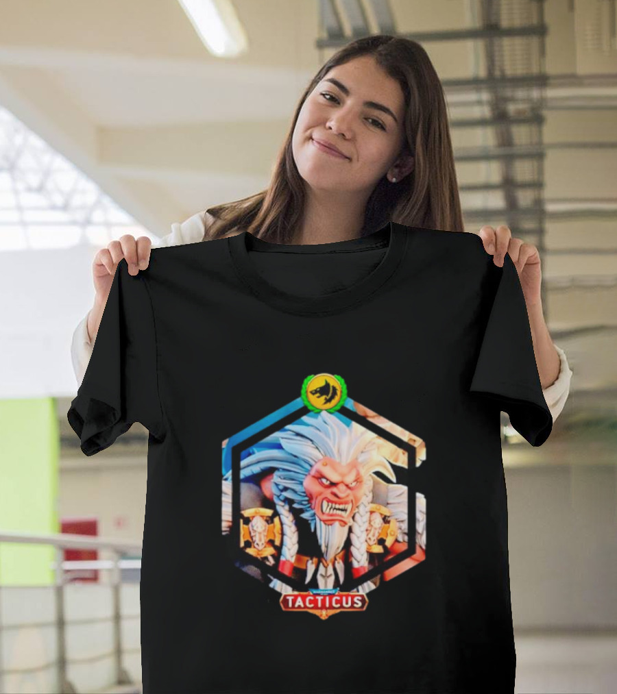 Warhammer 40000 Tacticus Space Iconic Character Emblem T-Shirt