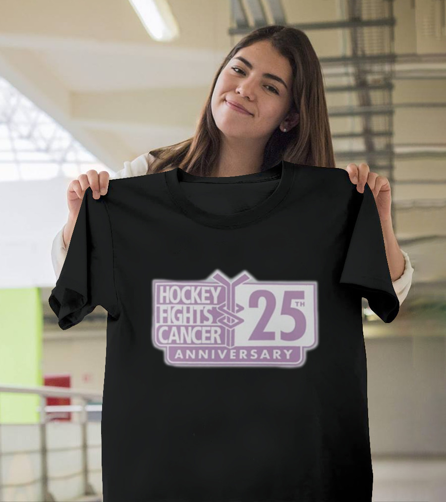 Hockey Fights Cancer 25th Anniversary T-Shirt