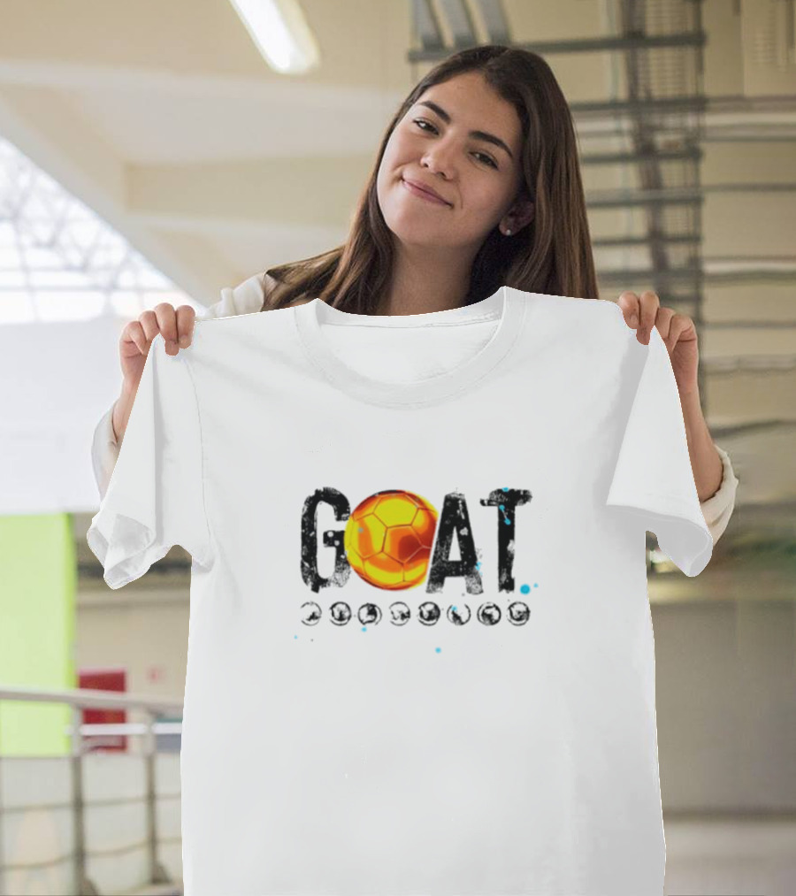 Ballon d'Or Goat With 8 Awards El Mejor Del Mundo T-Shirt