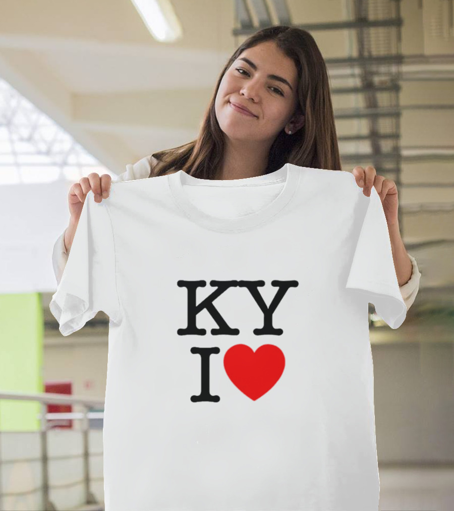 KY I Love Red Heart T-Shirt