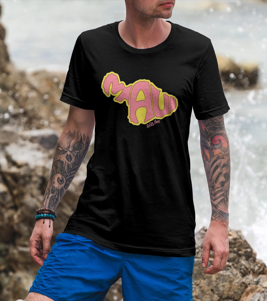Maui Island MAUI Nen Fam T-Shirt