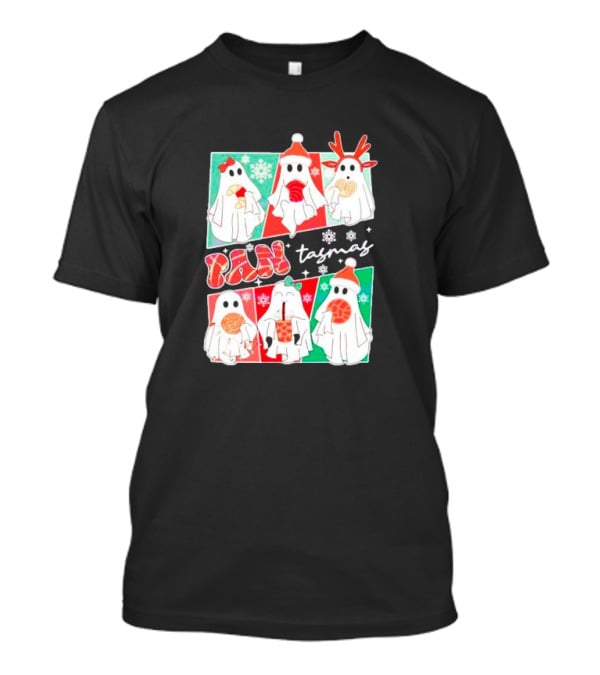 Pantasmas Ghost Christmas Santa Conchas Festive Fun T-Shirt
