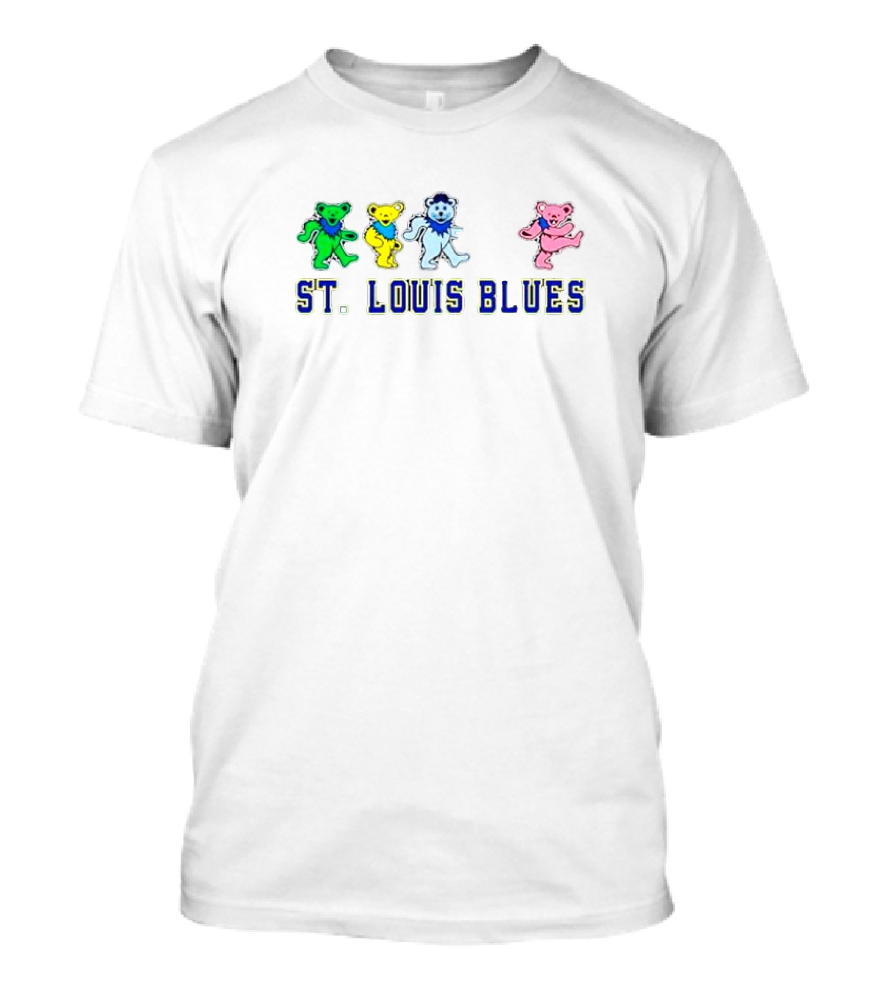 Grateful Dead St. Louis Blues Dancing Bears T-Shirt