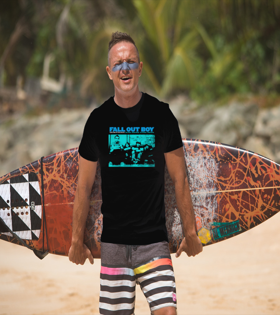 FALL OUT BOY Take This To Your Grave Pete Wentz Patrick Stump Joe Trohman Andy Hurley T-Shirt