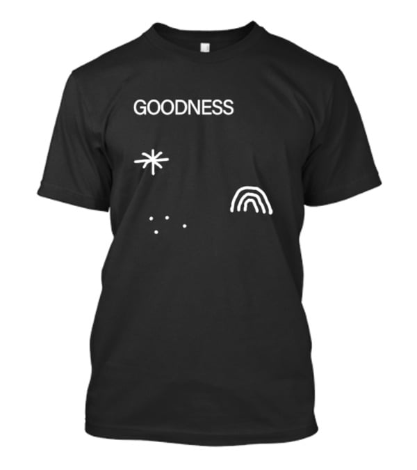 GOODNESS Star Rainbow And Dots By Chris Stedman T-Shirt